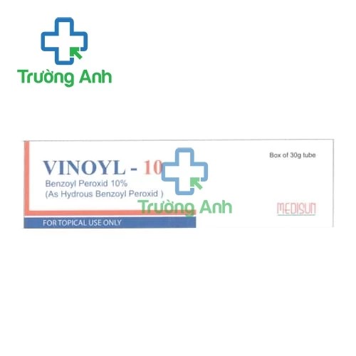 Vinoyl-10 - Giúp điều trị mụn trứng cá hiệu quả của MEDISUN