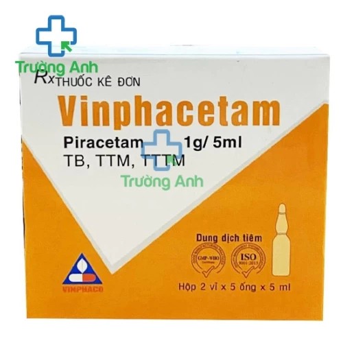 Vinphacetam 1g/5ml - Thuốc điều trị rối loạn thần kinh não bộ hiệu quả của Vinphaco