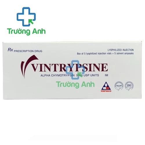 VINTRYPSINE tiêm - Điều trị phù nề sau chấn thương hiệu quả