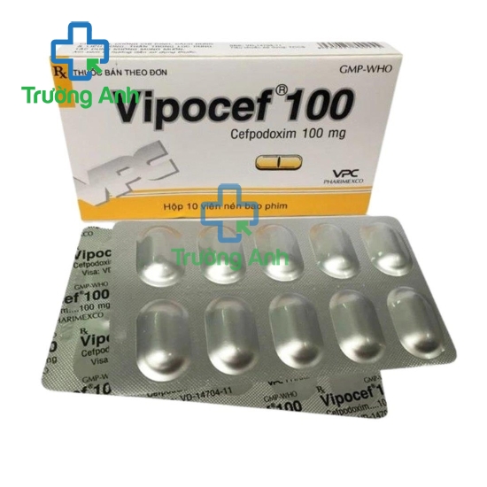 Vipocef 100 (viên) VPC - Thuốc điều trị nhiễm khuẩn hiệu quả
