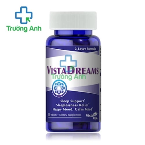 Vistadreams - Hỗ trợ ngủ ngon, cải thiện tình trạng mất ngủ hiệu quả