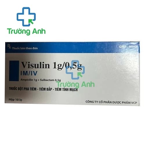 Visulin 1g/0,5g VCP - Thuốc điều trị nhiễm khuẩn hiệu quả