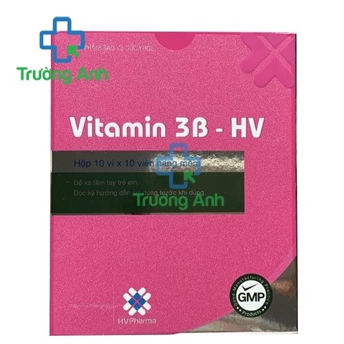 Vitamin 3B-HV USP - Bổ sung vitamin nhóm B  hiệu quả cho cơ thể