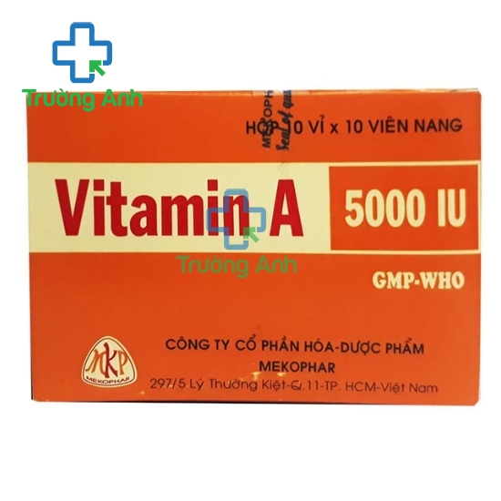 Vitamin A 5000IU MKP - Thuốc giúp bổ sung vitamin hiệu quả