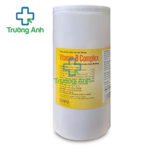 Vitamin B Complex Danapha (1000 viên) - Thuốc bổ sung vitamin thuộc nhóm B hiệu quả