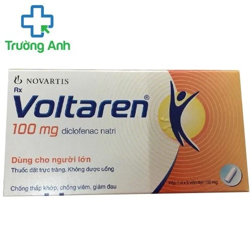 Voltaren viên đạn 100mg - Thuốc điều trị viêm thoái hóa khớp hiệu quả của Thụy Điển