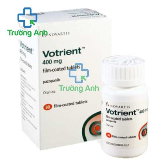 Votrient 400mg - Thuốc điều trị ung thư thận hiệu quả