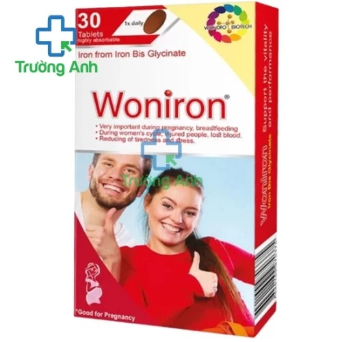 Woniron Wondfo - Hỗ trợ bổ sung sắt cho cơ thể