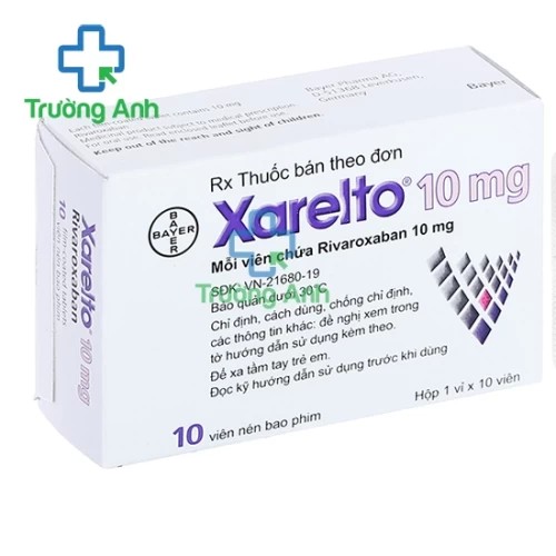Xarelto 10mg - Thuốc phòng ngừa thuyên tắc huyết khối tĩnh mạch hiệu quả của Bayer