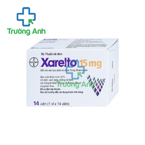 Xarelto 15mg - Thuốc phòng ngừa đột quỵ hiệu quả