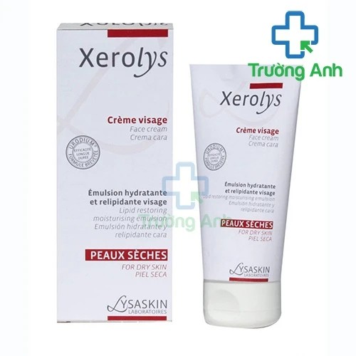 Kem dưỡng ẩm Xerolys Crème visage Lysaskin hiệu quả của Pháp