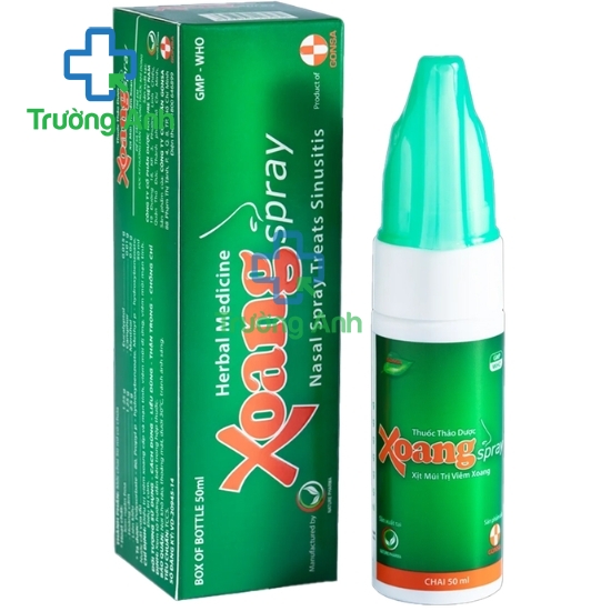 Xoangspray (chai 50ml) - Thuốc điều trị viêm xoang, viêm mũi dị ứng hiệu quả 