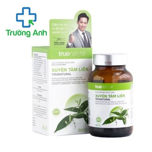 Xuyên tâm liên Trunatural Nature Pharma - Hỗ trợ bổ phếm giảm ho, long đờm