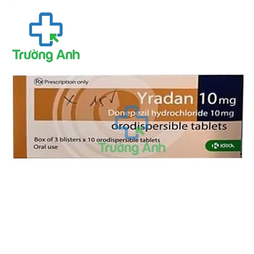 Yradan 10mg Krka - Thuốc điều trị bệnh Alzheimer hiệu quả