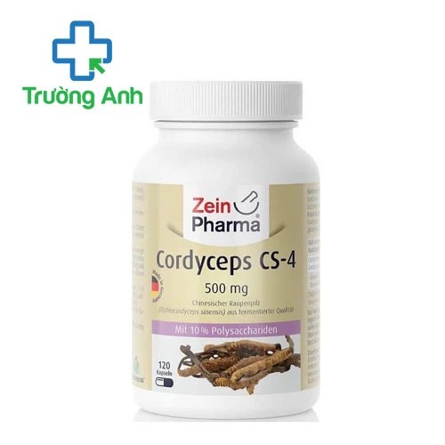 Zeinpharma Cordyceps CS-4 500mg - Viên nang đông trùng hạ thảo của Đức