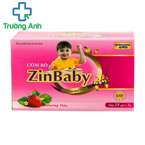 ZinBaby - Hỗ trợ ăn ngon miệng, tiêu hóa tốt cho trẻ