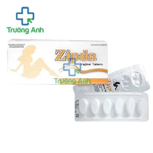 Thuốc Zipda đặt âm đạo Clotrimazole trị nấm âm đạo