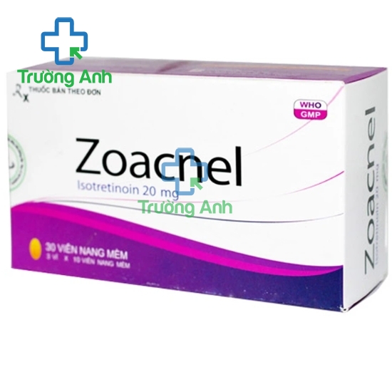 Zoacnel 20mg - Thuốc điều trị mụn trứng cá hiệu quả