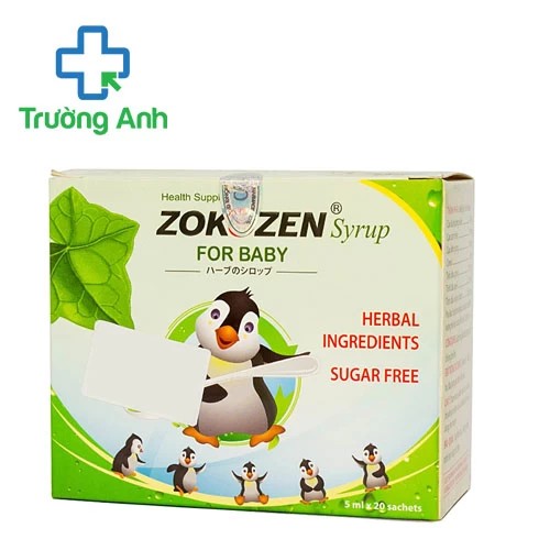 Zokozen Syrup For Baby Tanida - Hỗ trợ giảm ho, giảm đờm hiệu quả