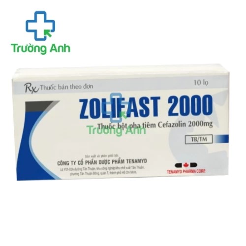 Zolifast 2000 - Thuốc điều trị nhiễm khuẩn hiệu quả của Tenamyd