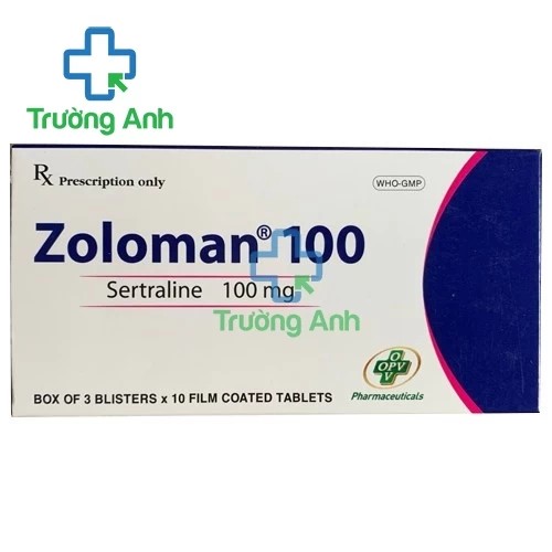 Zoloman 100 - Thuốc điều trị trầm cảm hiệu quả