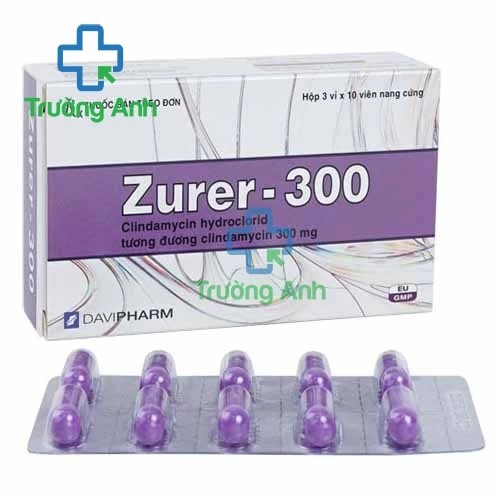 Zurer-300 - Thuốc điều trị nhiễm khuẩn hiệu quả của Davipharm