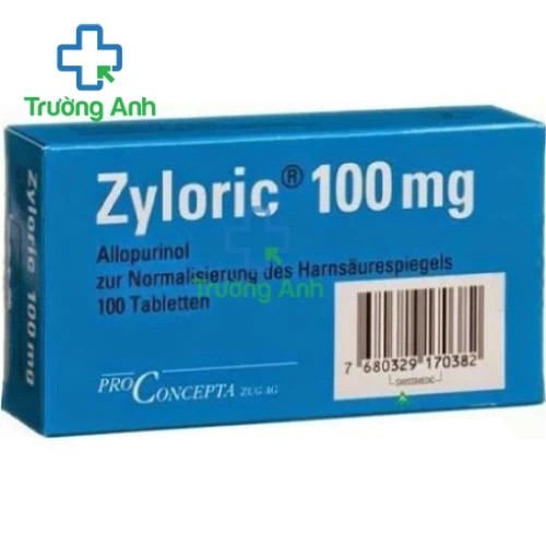 Zyloric 100 - Thuốc điêu trị bệnh gút hiệu quả của Aspen