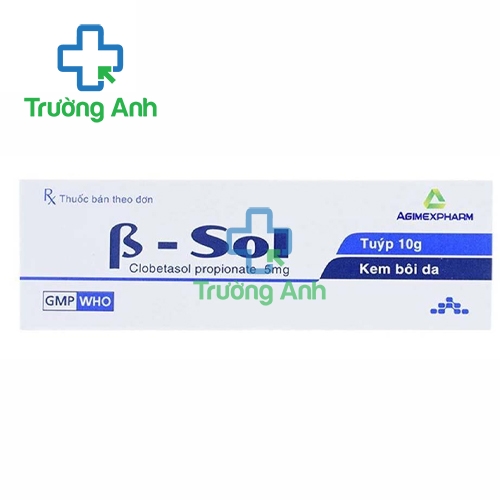B- Sol Agimexpharm - Thuốc điều trị các bệnh ở da hiệu quả (10 hộp)